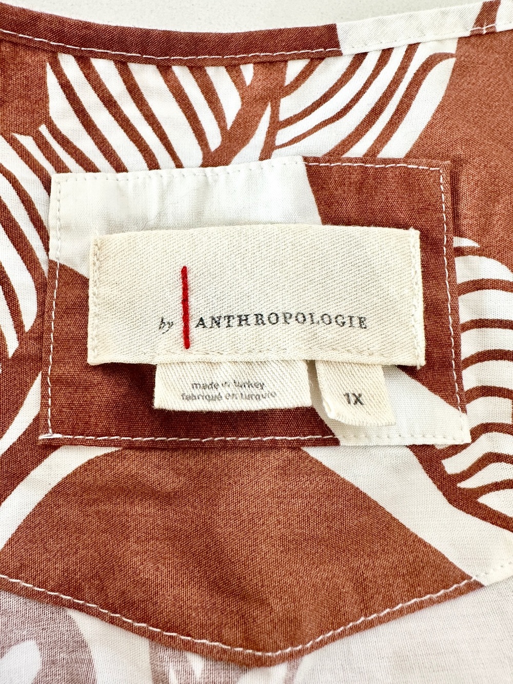 Anthropologie Somerset Maxi Dress Cedar 1X - Picture 7 of 7